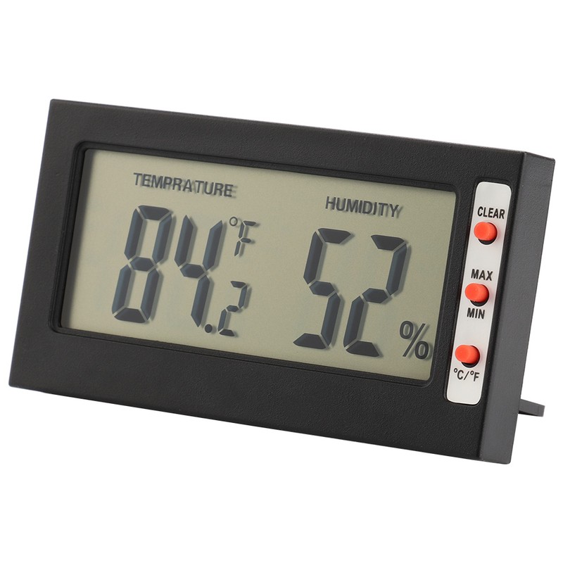 Digital Hygrometer Indoor Thermometer Humidity Monitor Gauge 2-in-1 Monitor