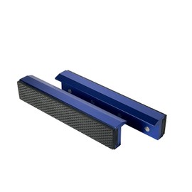 TRISENSE 6" Vise Jaws, Universal Soft Vice Jaws Pads Covers with Magnetic, Multi-Purpose Protector for Any Metal Vice, 1 Pair, Cobalt Blue