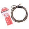 Tagout Cable Lock Rugged Reliable Rustproof 6 Hole Stainless Steel