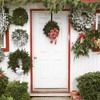 ZMCINER Wreath Hanger for Front Door, Adjustable Wreath Hanger from