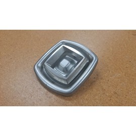 Squared Away Garage Stainless Squarebody Seat Medallion - 1973-1987 Chevy GMC Truck C10 K10 K30