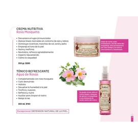 Crema nutritiva ROSA MOSQUETA 350grs. FLORIGAN