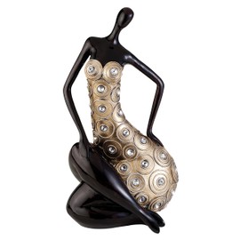 OK Lighting Gold Stars Max Decorative Piece, 12.0"