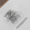 200Pcs Double-Head Skirting Thread Seamless Nail Rust-Proof Invisible Screws Solid