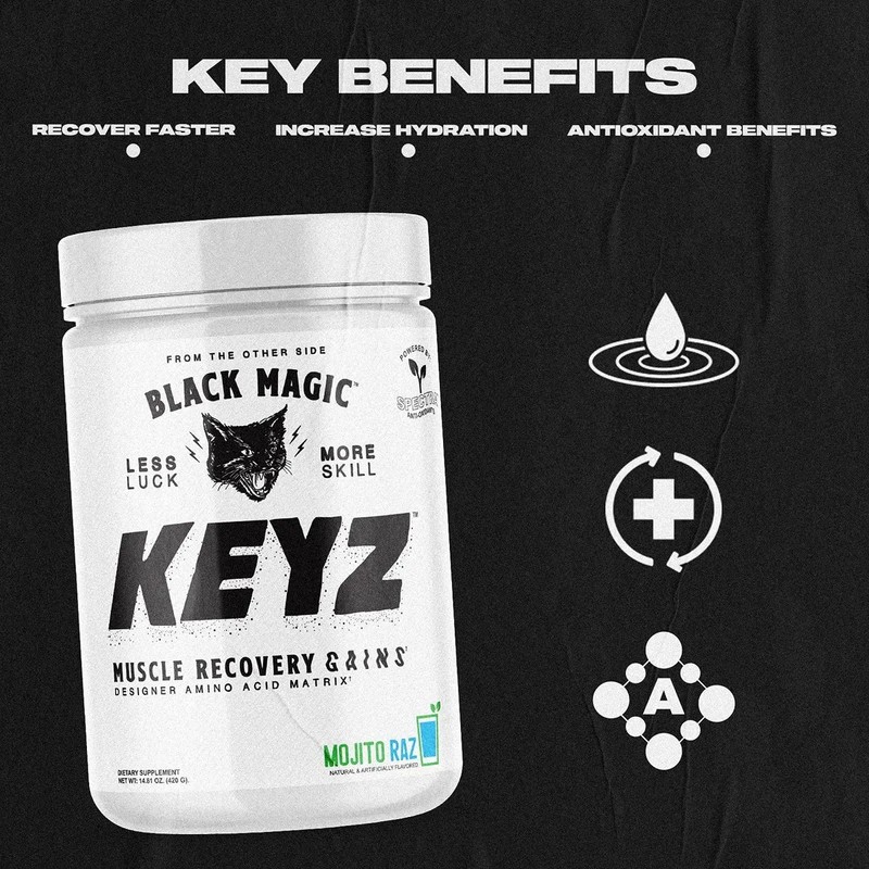 Black Magic Keyz Aminoacidos En Polvo Eaa Y Bcaa Premium