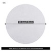 iDopick 500pcs Hamburger Patty Paper, 4.5IN Non-Stick Wax Papers, Round