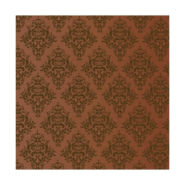 Large Wall Damask Stencil Faux Mural Design #1019 22" x