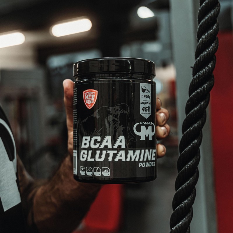 Mammut BCAA Glutamine powder, grapefruit, 1 pack (1 x 450g)