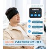 Voerou Sleep Headphones Bluetooth 5.4 Headband, Breathable Sports Headband Sleeping