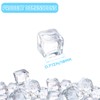 Aifong 100 Pcs Fake Ice Cube 0.7'' Acrylic Ice Cube,