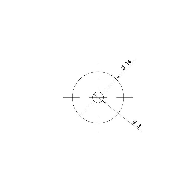 70137019 Spot Laser, Infrared, 850 nm, 0.7 mW, 4 V