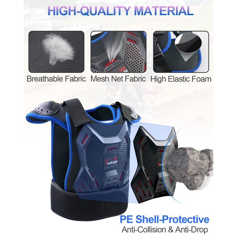 Kids Motorcycle Armor Suit Dirt Bike Gear - StarknightMT Youth