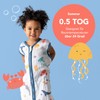 Schlummersack Sleeping Bag Summer 0.5 Tog Thin Bamboo Muslin Summer
