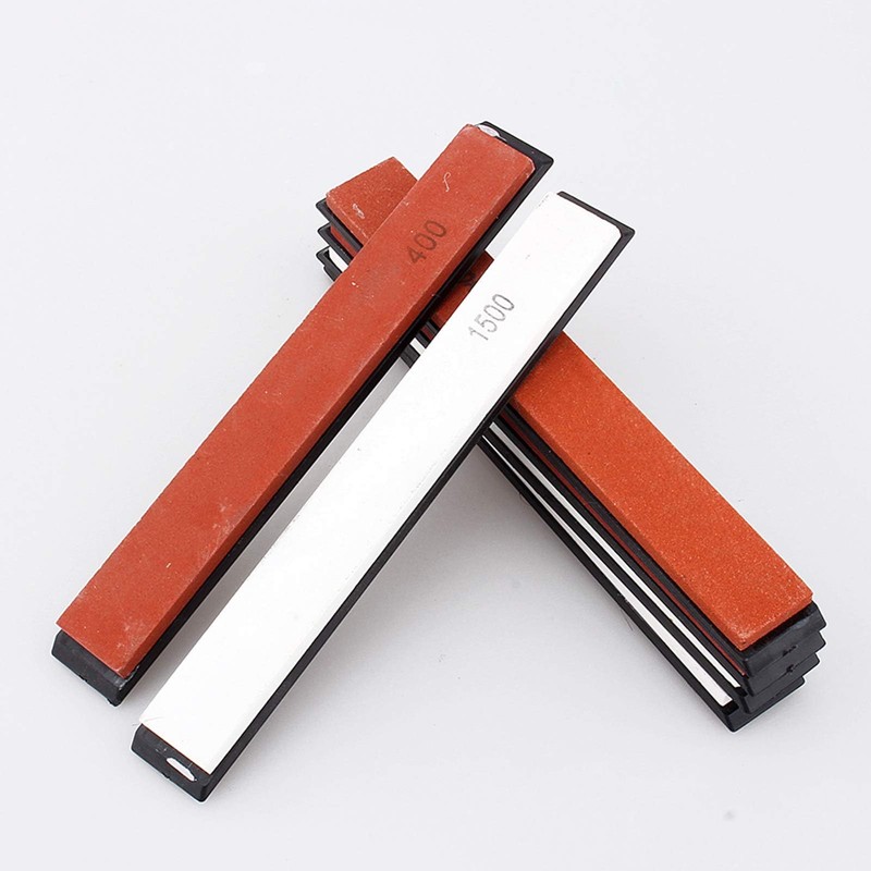 6Pcs Sharpening Stone, Whetstone Sharpening Stones Set Grit 180# 400#
