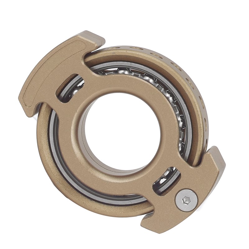 Fingertip Gyroscope Reduce Anxiety Free Rotating Metal Ring Decompression Toy