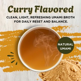 Instant Umami Broth Powder Cleanse 4.23oz (120g) by Aki Foods Japan – Natural Kombu & Vegetable Broth | No MSG, No Artificial Additives, Plant-Based Soup Stock | Product of Japan