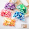 100pc 2.5cm Donas Ligas Scrunchies Elásticas Sin Costura para Cabello