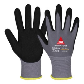 Hase Padua Foam Safety Gloves Size 9 Nitrile Foam