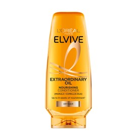 L'Oréal Paris Elvive Extraordinary Oil Nourishing Conditioner 500ml | With Marula & Camellia Oils, Restores Lipids For 90% Instant Nourishment, 8 Weeks of Shine