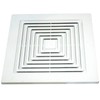 97011723 Bath Bathroom Ceiling Fan Grille Grill Cover White Suitable