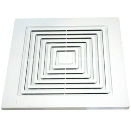 97011723 Bath Bathroom Ceiling Fan Grille Grill Cover White Suitable for Broan Nutone