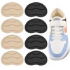 3 Pairs Black Heel Pads for Boots, Shoe Pad Improved