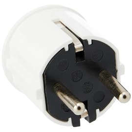 Meister Protective Contact Coupling - Plastic - 250 V - 16 A - Maximum Cable Cross Section 2.5 mm2 - IP20 Indoor / With Strain Relief, 7421110