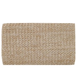 JNB Natural Straw Clutch, Natrual