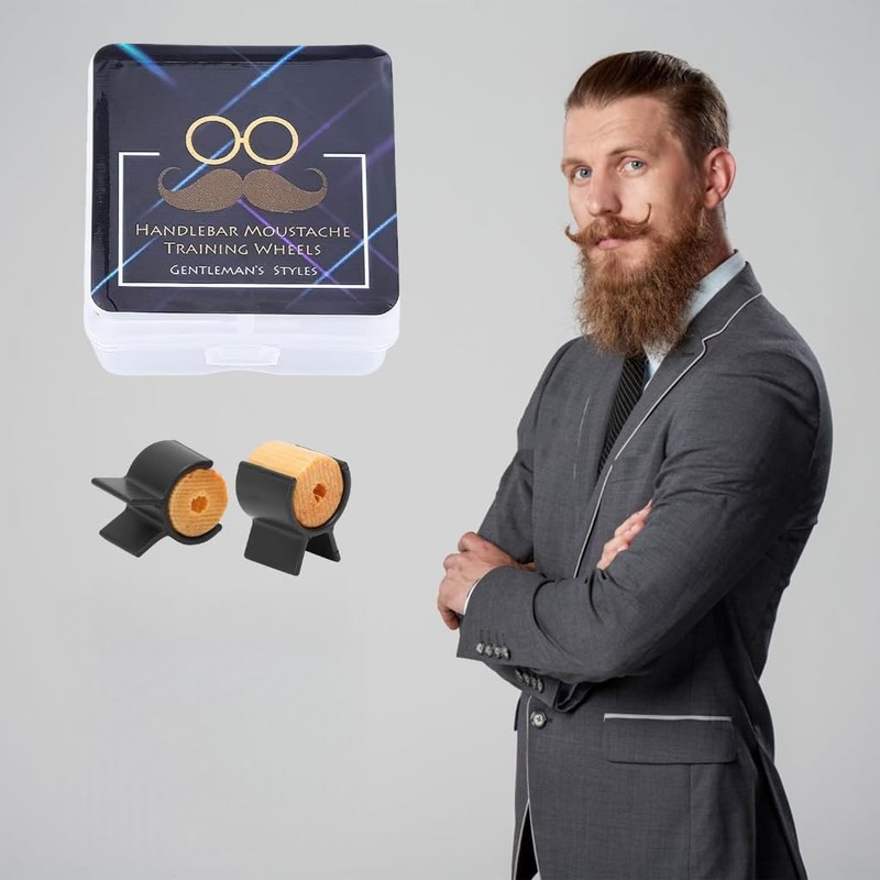 Moustache Training Wheels, Perfect Beard Care - Beard Styling Tools