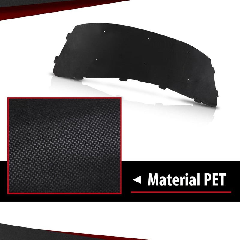 CROSSDESIGN Hood Insulation Pad 1/2" with Clips Compatible with Land