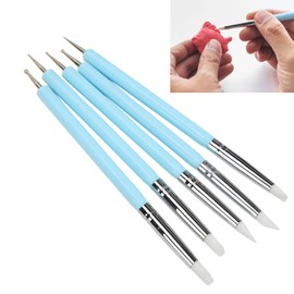 14Pcs Kits de Herramientas de Escultura de Arcilla de Modelado Herramientas de Arcilla Polimérica Kit de Talla de Escultura de Cerámica para Hacer Decoración de Fondant de Pastel de Arcilla