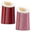 BVYA 2 Pcs Premium Leather Makeup Brushes Cup, Pen Pencil