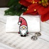 Lifebeats Christmas Gnome Enamel Pin