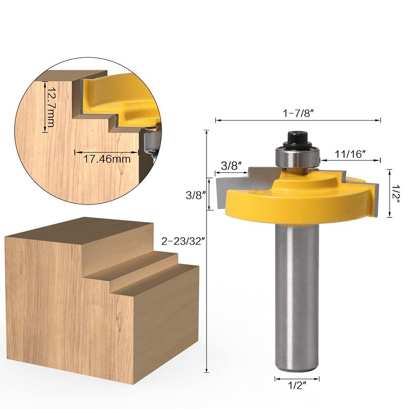 Brick Molding Router Bit, Brick Molding Router Bit 1/2 Inch