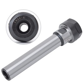 Spacnana ER20 Collet Chuck Holder, ER20A 100L100mm Length, Chrome-Molybdenum Alloy Steel, Compatible with ER32 Chuck, Suitable for Lathes and Milling Machines