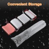 QUARKZMAN Pack of Umbrella Covers, Waterproof, Foldable, Portable Storage Bag,