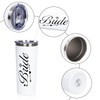 Nwvuop Bride to Be Cup With Straw - Bridal Shower