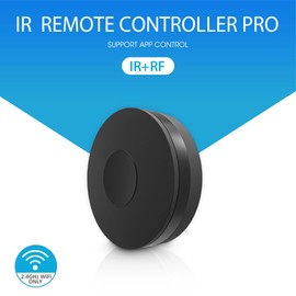 WiFi RF IR Universal Remote Controller, Learning WiFi Remote Control with Smart Voice Control, 360 Degree Coverage, for TV Air Conditioner STB