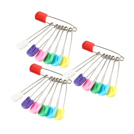Operitacx 100pcs Plastic Safety Pin Fasteners Durable Mixed Color Craft Pins for School Home Office and Creative Projects Versatile Pin Fasteners for Various Uses