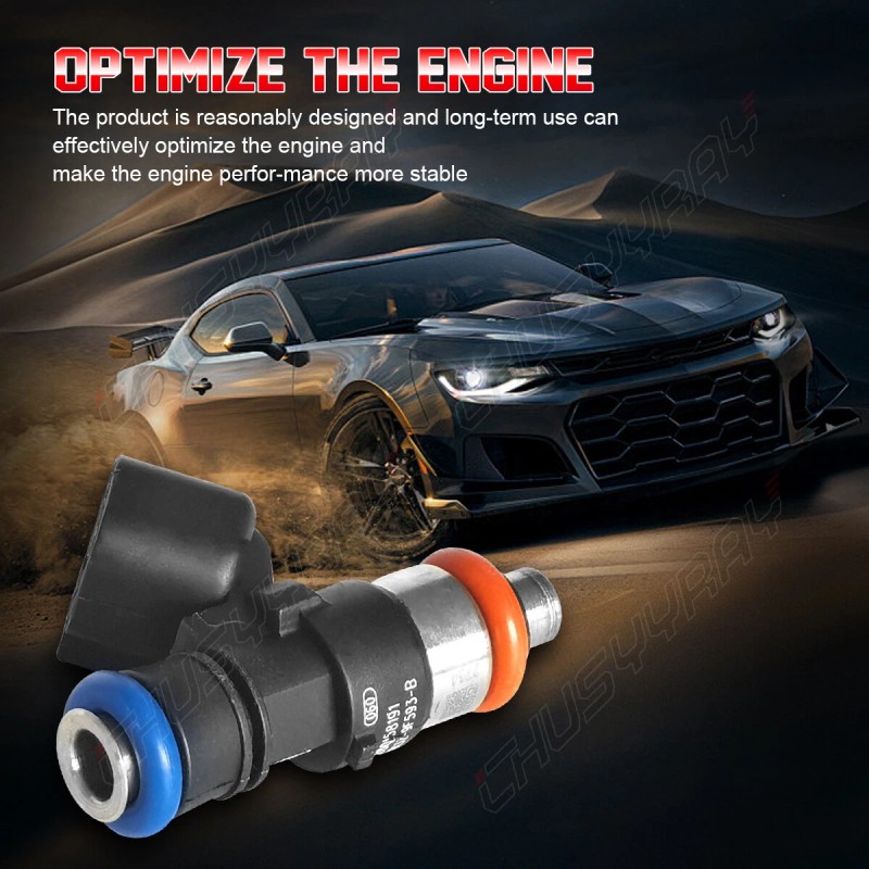 CHUSYYRAY 6X Original Fuel Injectors 0280158191 FOR Ford F150 2011