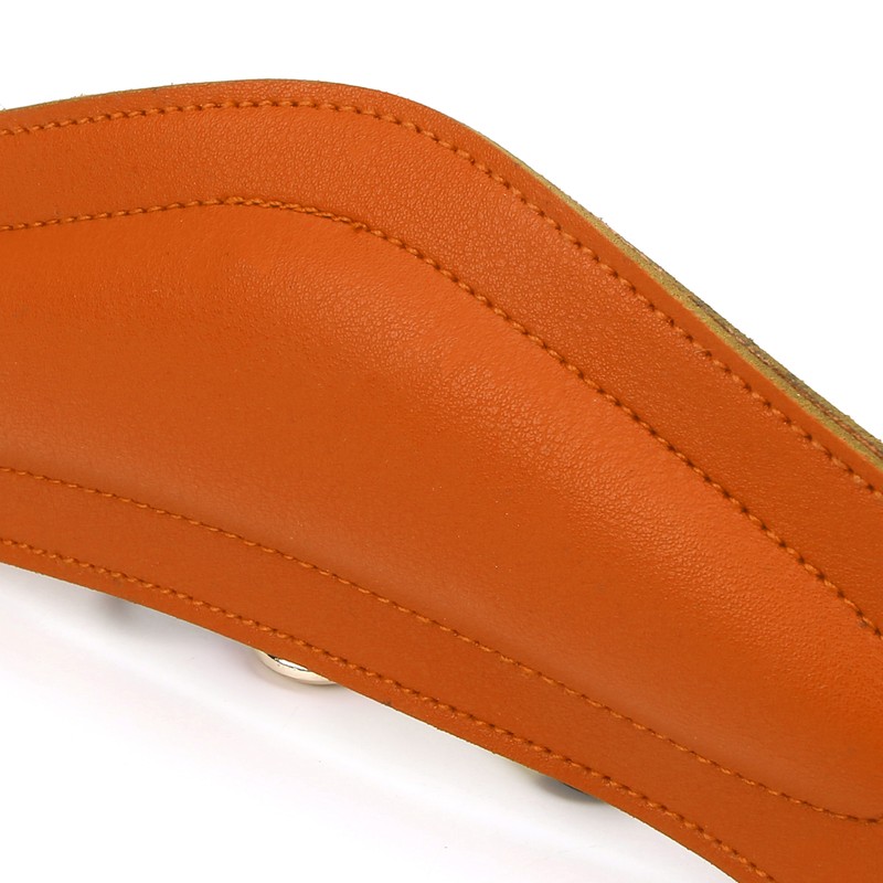 Saxophone Strap Plus Cotton Artificial Leather Adjustable Shoulder Musical Instrument