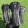 3 Wood Headcover, Easy Slip-On Easy-Off Golf Club Headcover, Fleece
