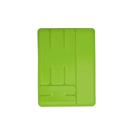 Excèlsa"Rainbow" 6 Compartments Green Cutlery Tray