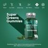 Super Greens Gummies - 90 Vegan Gummies - Blend of