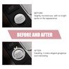 Merdege Bling Car One-Button Start Decorative Sticker, Butterfly Key Ignition