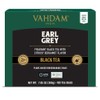 VAHDAM, Earl Grey Black Tea Bags (100 Count) Medium Caffeine,
