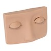 Eyelash Mannequin Head Practice Realistic Half Face Makeup Head Training