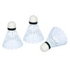 Idena Shuttlecock Set, Badminton, white