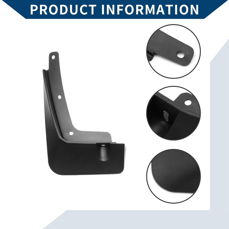 Hihaha Mud Flaps Splash Guards W/Mount Accessories for Hyundai IX45