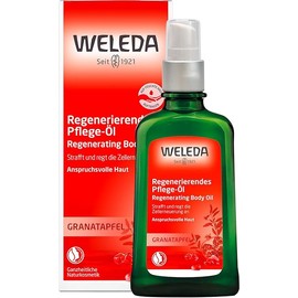 Weleda Organic Pomegranate Regeneration Oil (1 x 100 ml) 100 ml White made in  Germany